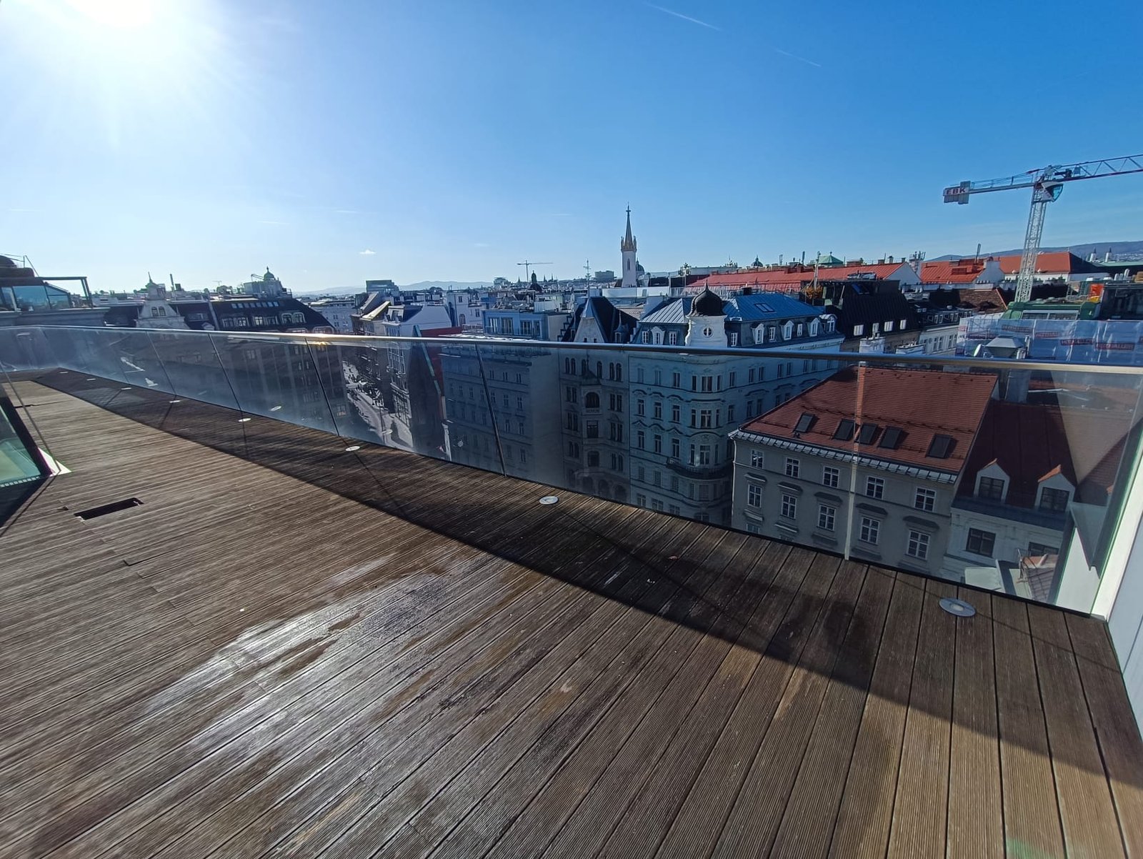 Nachher: Raum nach der Räumung am Neuer Markt 3, 1010 Wien